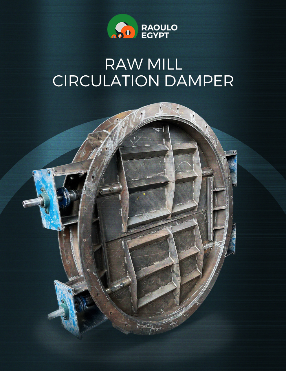 Raw-Mill Circulation Damper