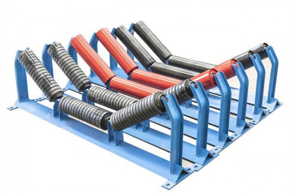 Metallic construction for belt conveyors